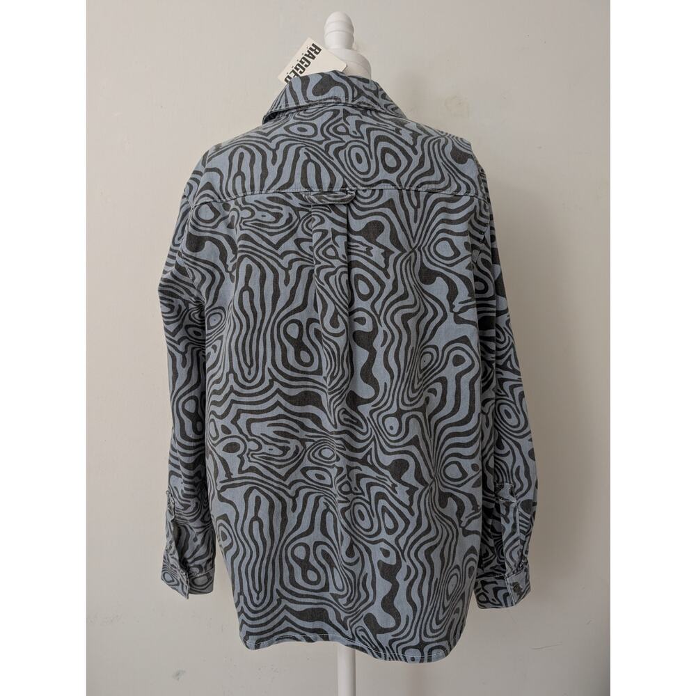 NWT Ragged Priest Ragged Jeans Zane Long Sleeve Shirt - Picture 5 of 15
